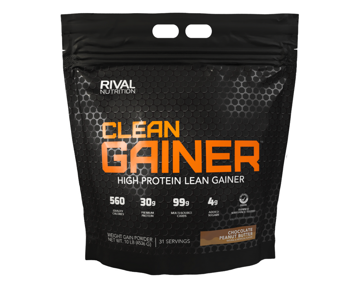 Rivalus Clean Gainer Chocolate Peanut Butter 10lbs
