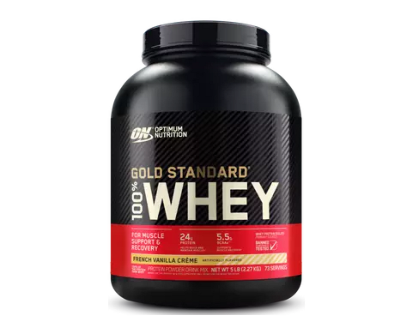 Optimum Nutrition 100% Gold Standard Whey French Vanilla Creme 5lbs