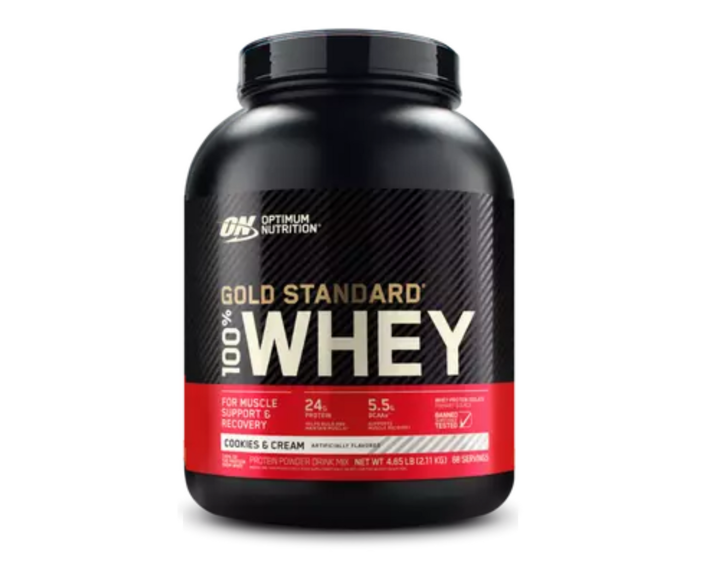 Optimum Nutrition 100% Gold Standard Whey Cookies & Cream 5lbs