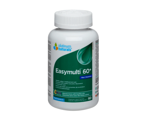 Platinum Naturals Easymulti 60+ Men 60 Softgels