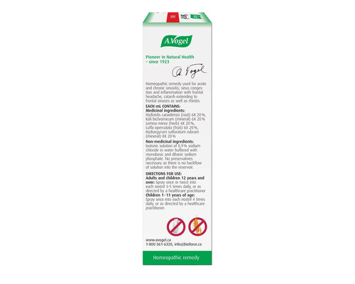 A.Vogel Sinna Sinus Nasal Spray 20mL