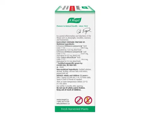 A.Vogel Echinaforce Sore Throat Spray 30mL