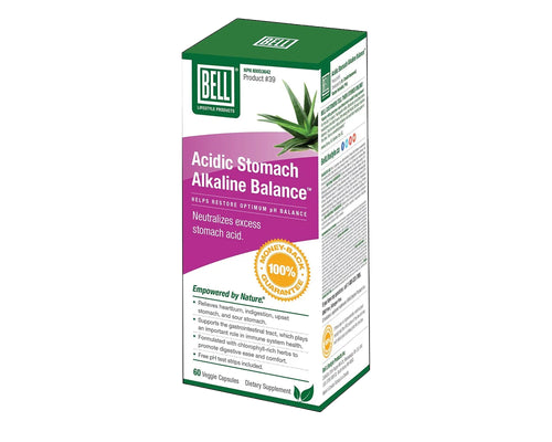 Bell Acidic Stomach Alkaline Balance 60 Veggie Caps