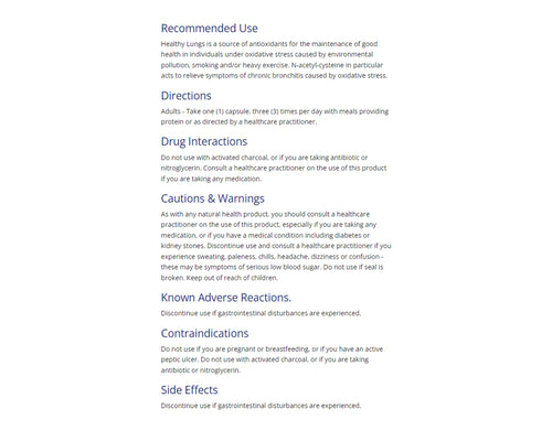 CanPrev Healthy Lungs 90 Veggie Caps
