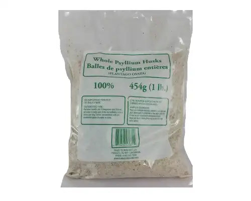 Bulk Whole Psyllium Husks Green 454g