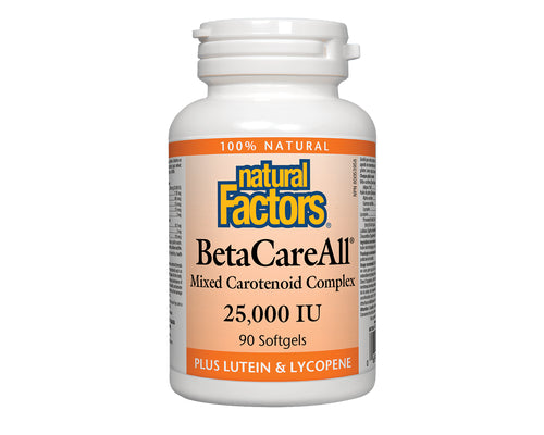 Natural Factors BetaCareAll 25,000 IU 90 Softgels