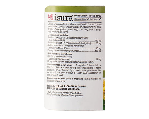 Natural Factors Herbal Factors Diuretic Formula 90 Capsules