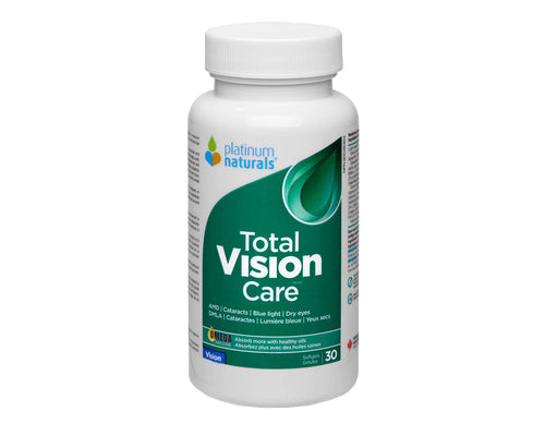 Platinum Naturals Total Vision Care 30 Softgels