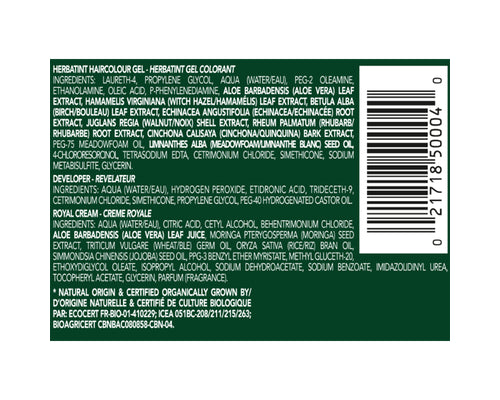 IN STORE! Herbatint Permanent Hair Colour Gel Chestnut 4N 135mL