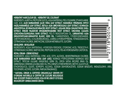 Herbatint Permanent Hair Colour Gel Golden Blonde 7D 135mL