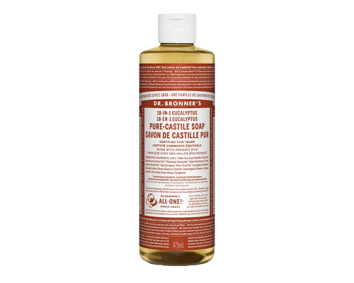 Dr. Bronner's 18-In-1 Pure-Castile Liquid Soap Eucalyptus 473mL