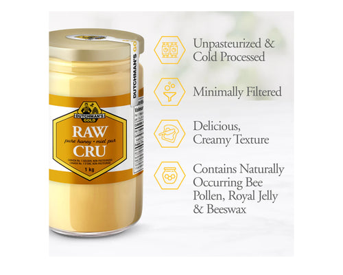 Dutchman's Gold Raw Honey 500g