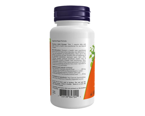 NOW EGCg Green Tea Extract 400mg 90 Veggie Caps