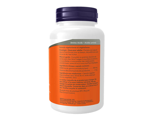 NOW GABA 500mg 100 Veggie Caps