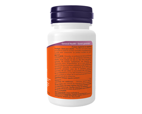 NOW Melatonin 5mg 60 Veggie Caps