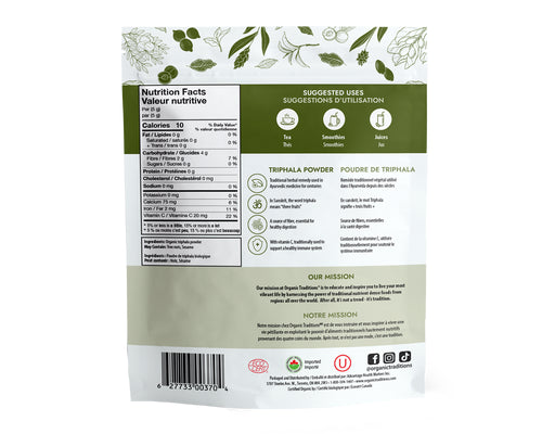 Organic Traditions Organic Triphala Powder 200g