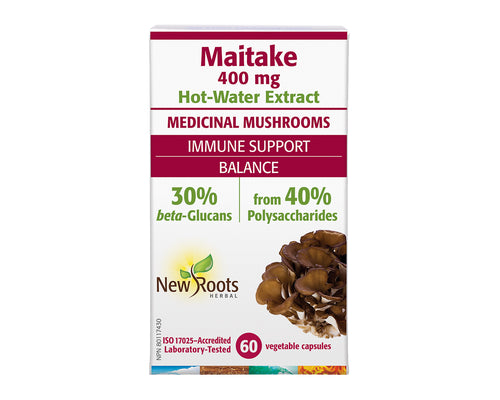 New Roots Maitake Extract 400mg 60 Veggie Caps