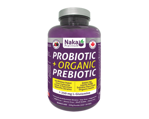 Naka Platinum Probiotic + Organic Prebiotic 300g
