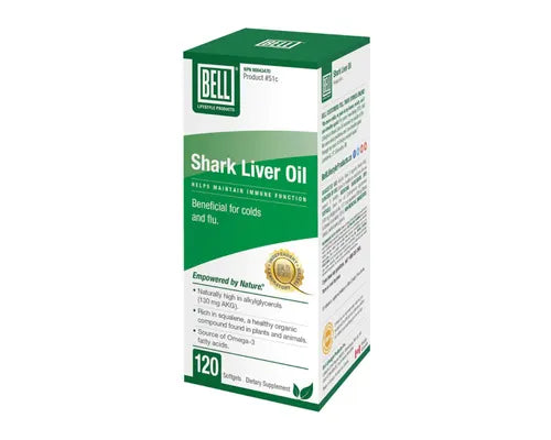 Bell Shark Liver Oil 120 Softgels