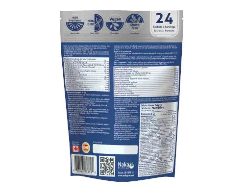 Naka Platinum Electrolytes+ Energy Natural Berry 24 Packs