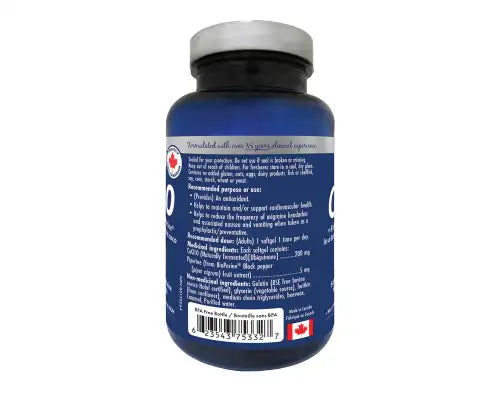 Naka Platinum CoQ10 200mg 60 Softgels