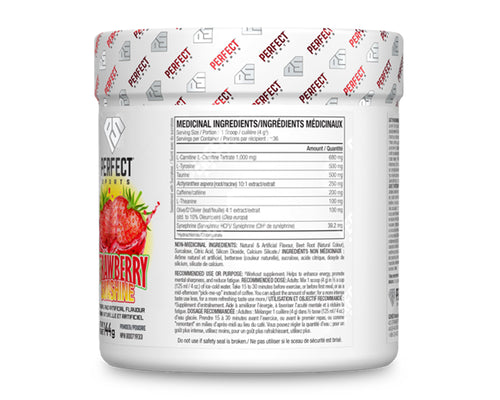 Perfect Sports Burn Cycle Strawberry Sunshine 36 Servings