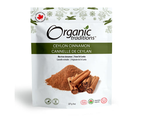 Organic Traditions Ceylon Cinnamon Powder 227g