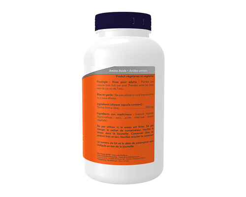 NOW Taurine 1000mg 250 Veggie Caps