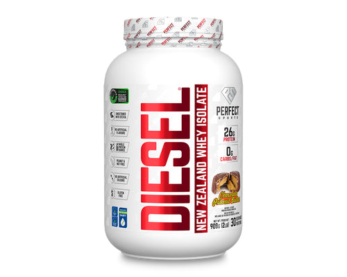 Perfect Sports Diesel New Zealand Whey Protein Isolate Chocolate Peanut Butter 2lbs