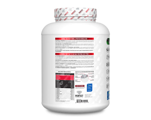 Perfect Sports Diesel New Zealand Whey Protein Isolate Cookies and Cream 5lbs