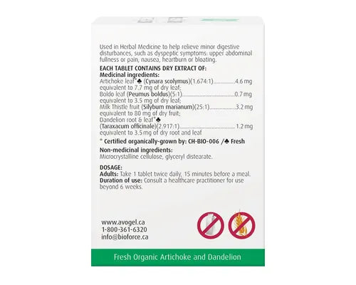 A.Vogel Digestive Aid Complex 60 Tablets