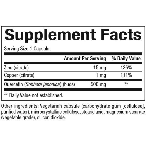Quercetin with Zinc & Copper