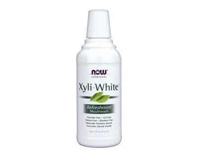 NOW Xyliwhite Mouthwash Refreshmint 473mL