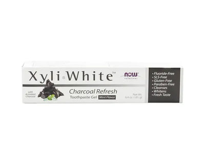NOW Xyliwhite Toothpaste Gel Charcoal Refresh 181g