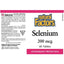 Natural Factors Selenium 200mcg 60 Tablets