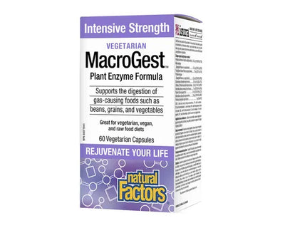 Natural Factors Macrogest 60 Veggie Caps