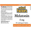 Natural Factors Melatonin Peppermint 5mg 90 Tablets