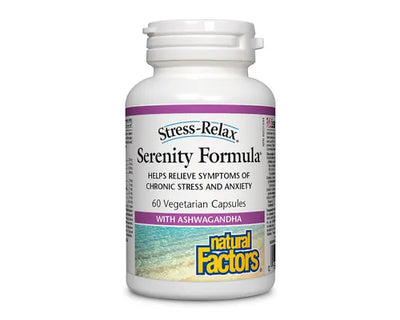 Natural Factors Stress-Relax Serenity Formula 60 Veggie Caps