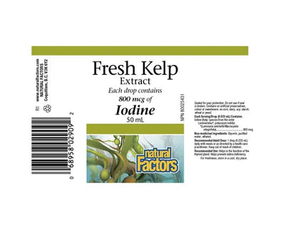 Natural Factors Fresh Kelp Extract 50mL