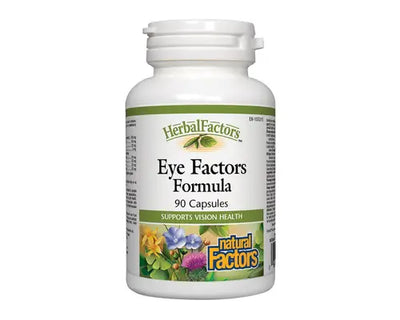 Natural Factors Herbal Factors Eye Factors Formula 90 Capsules