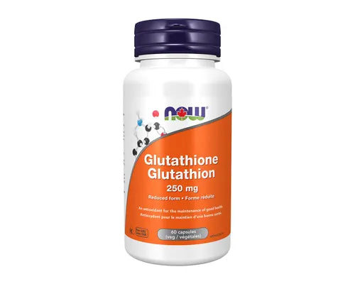 NOW Glutathione 250 mg 60 Veggie Caps
