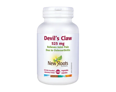 New Roots Devil's Claw 525mg 100 Capsules
