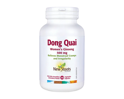 New Roots Dong Quai 500mg 100 Capsules