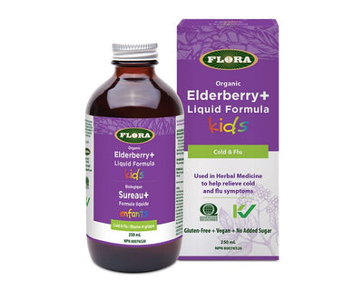 Flora Elderberry+ Liquid Kids 250mL