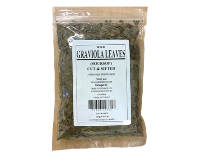 GRAVIOLA LEAVES (SOURSOP) C/S - 114g