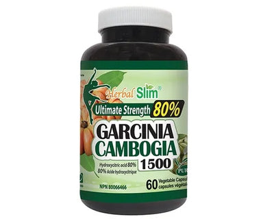 Herbal Slim Garcinia Cambogia Ultimate Strength 80% 60 Veggie Caps