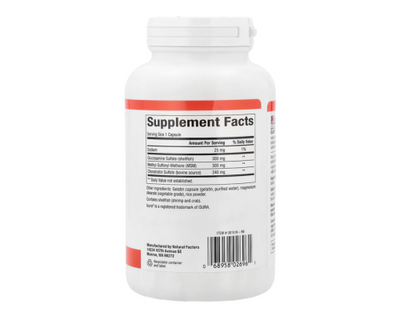 Natural Factors MSM Joint Formula 180 Capsules