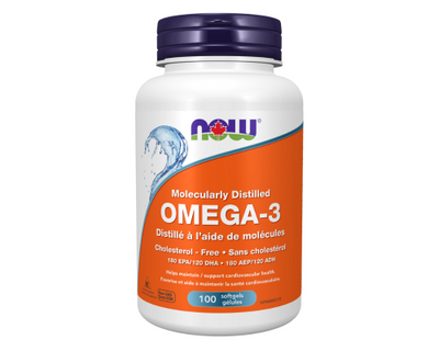 NOW Omega-3 1000mg 100 Softgels
