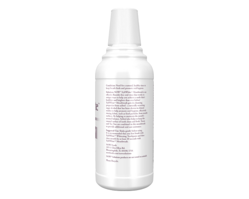NOW Xyliwhite Mouthwash Neem & Tea Tree 473mL