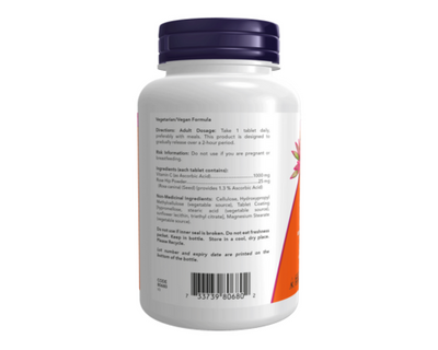 NOW Vitamin C-1000 Sustained Release Tablets